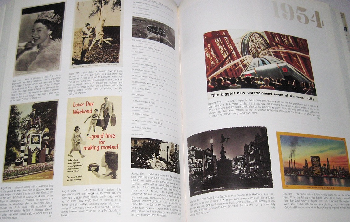 The Postcard Century: 2000 Cards & Their Messages, paperback 2000 mint condition