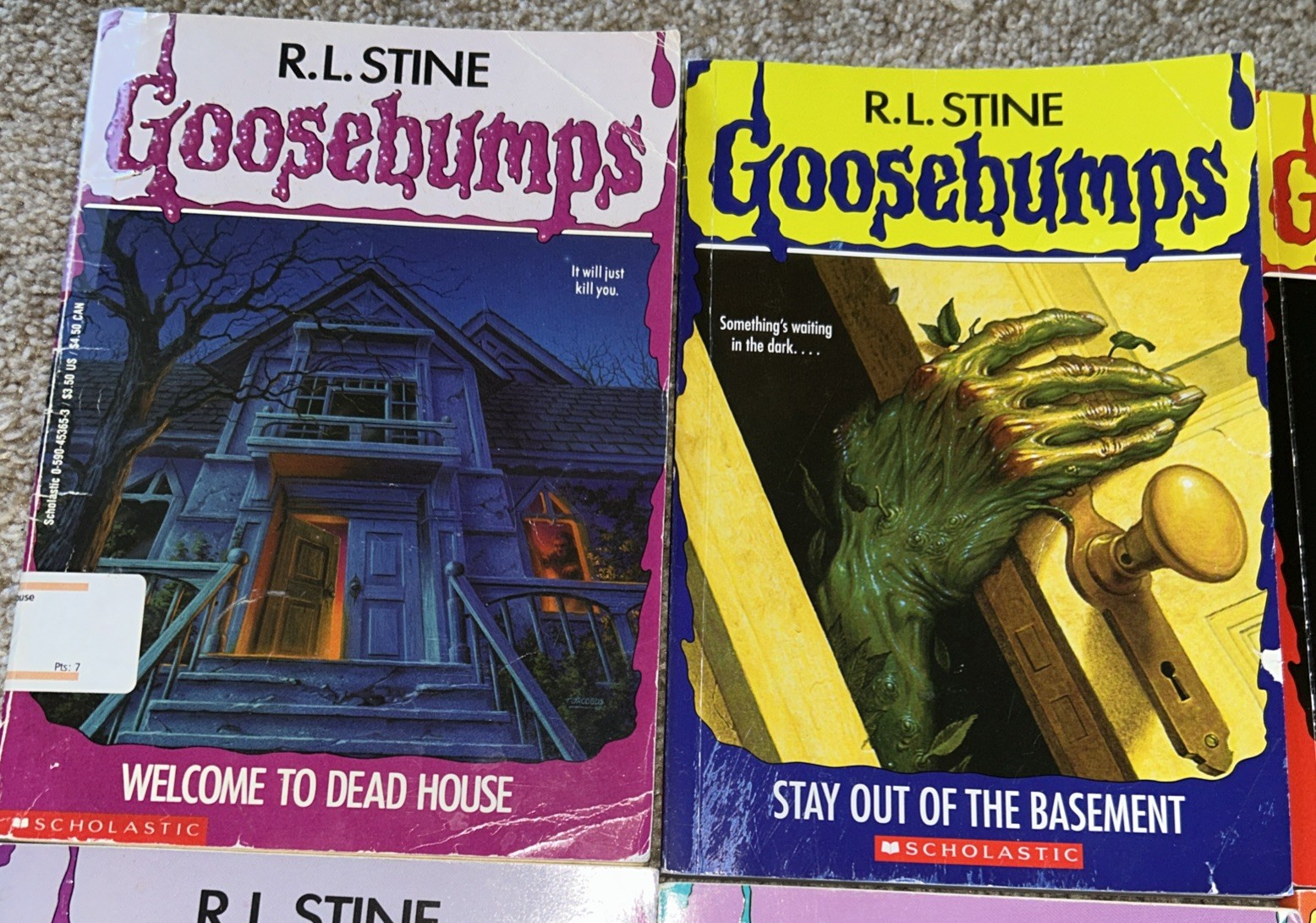 32 Vtg Goosebumps Books by RL Stine – See Pics & Description