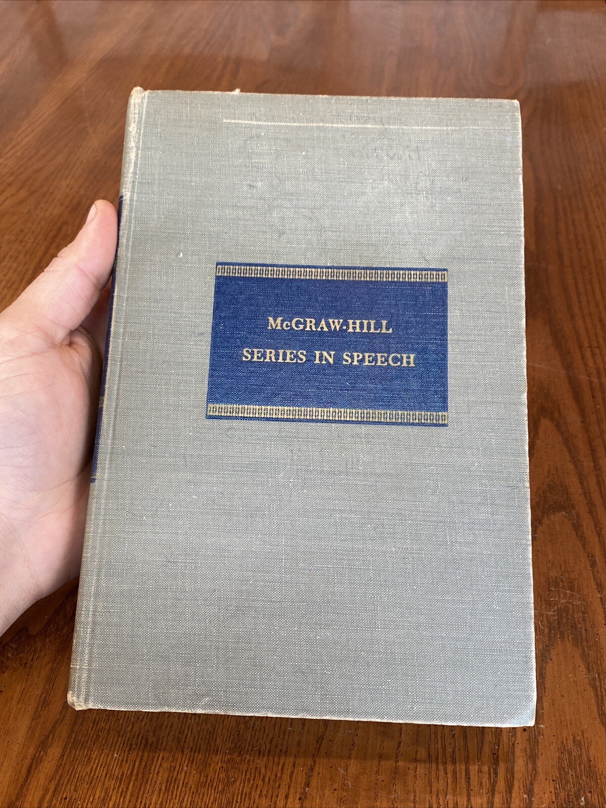 Vtg Essentials of General Speech Baird & Knower McGraw-Hill HC 1st Edition 1949