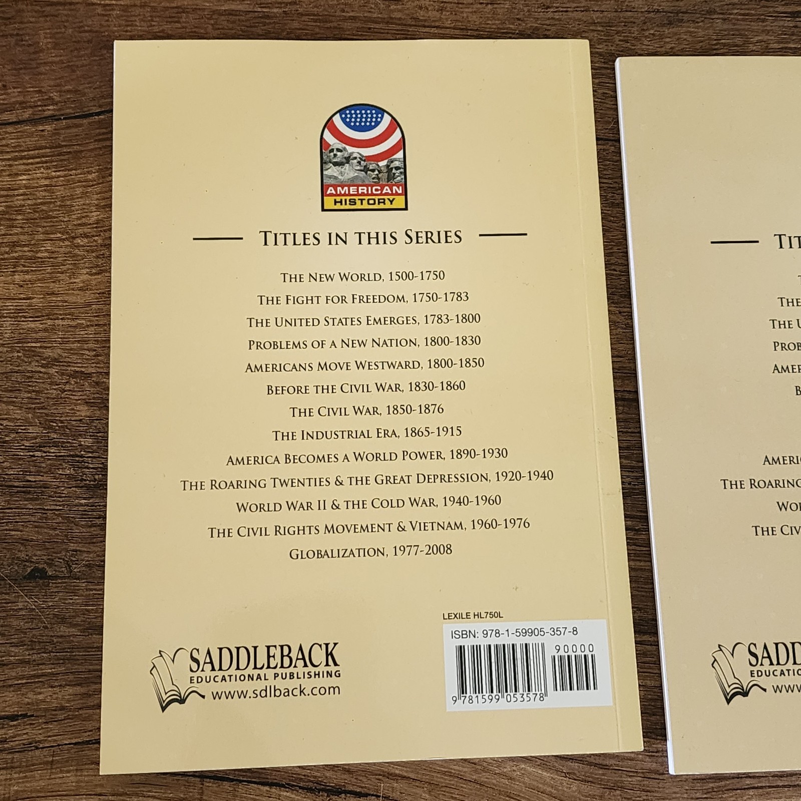 Saddleback Books American History Fight For Freedom Before The Civil War