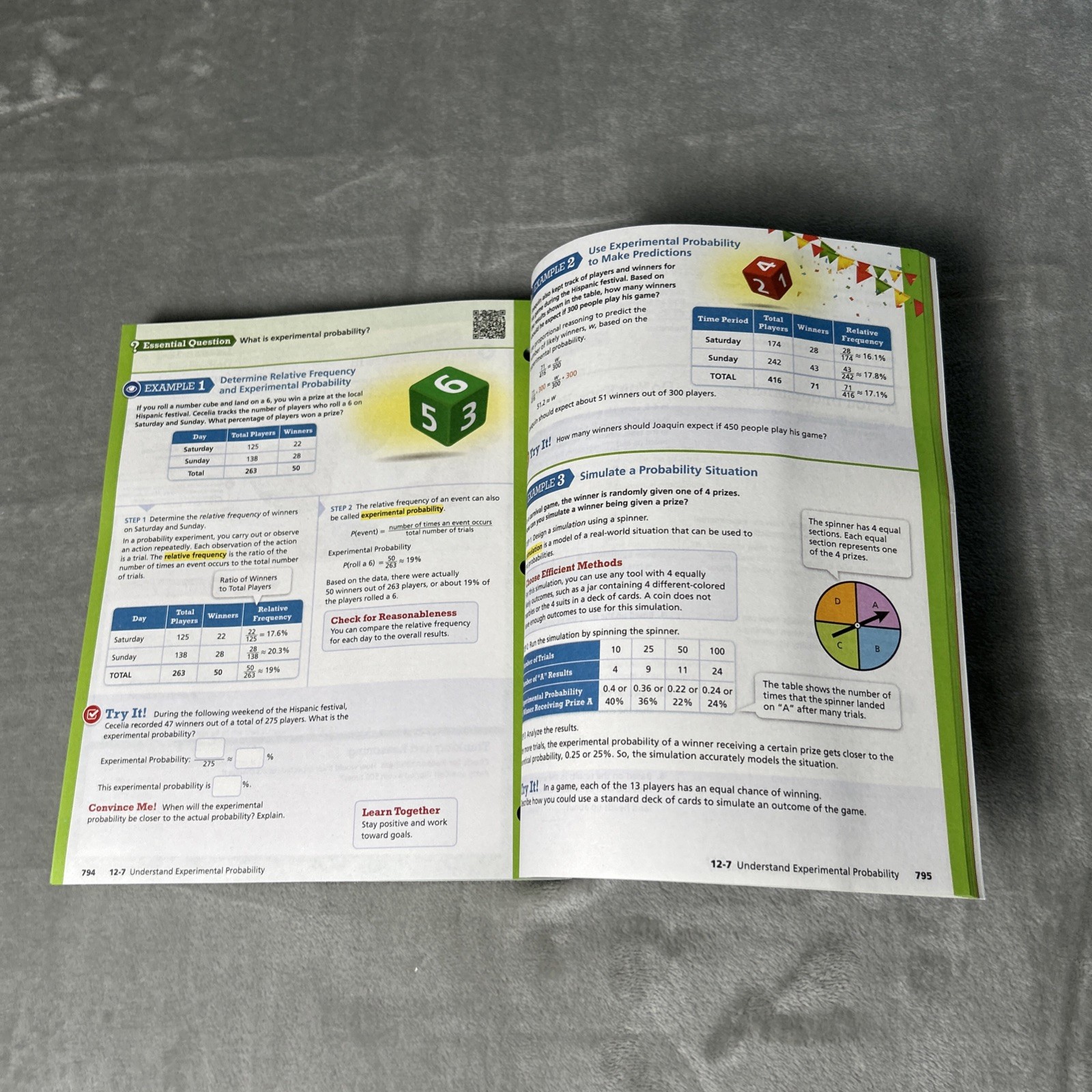 Grade 6 Accelerated Envision Mathematics Florida BEST Student Edition Vol 2 NEW