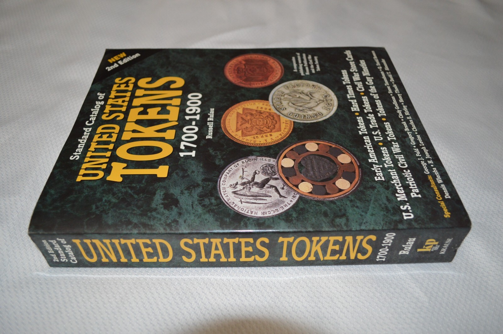 STANDARD CATALOG OF UNITED STATES TOKENS 1700-1900 ~ 2ND EDITION ~ RULAU ~ B1