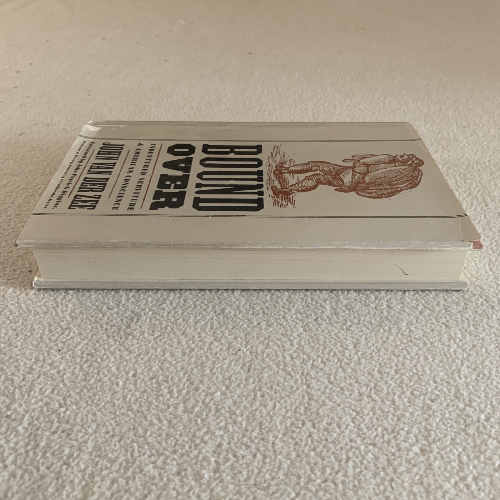 1st/1st! Bound Over by John Van Der Zee 1985 HCDJ Very good