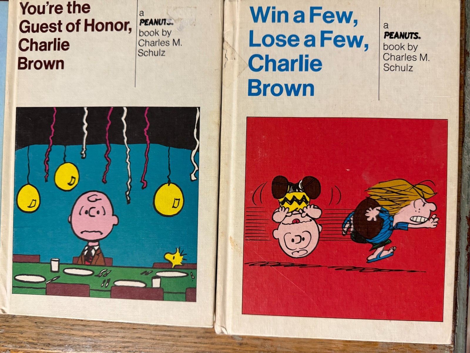Weekly Reader HC Books Peanuts C. Schulz 1957 1960 1967 1973 1974 LOT 7 Snoopy
