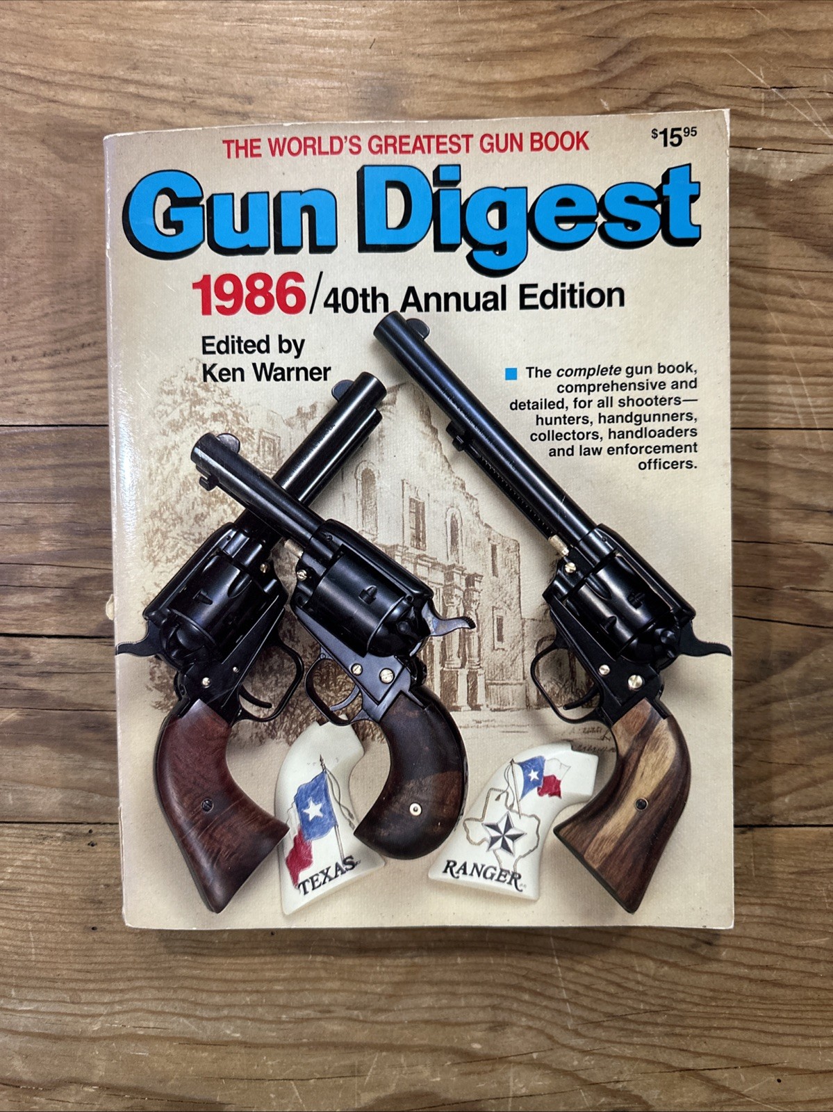 Vintage Gun Digest 1986 40th Annual Edition Ken Warner