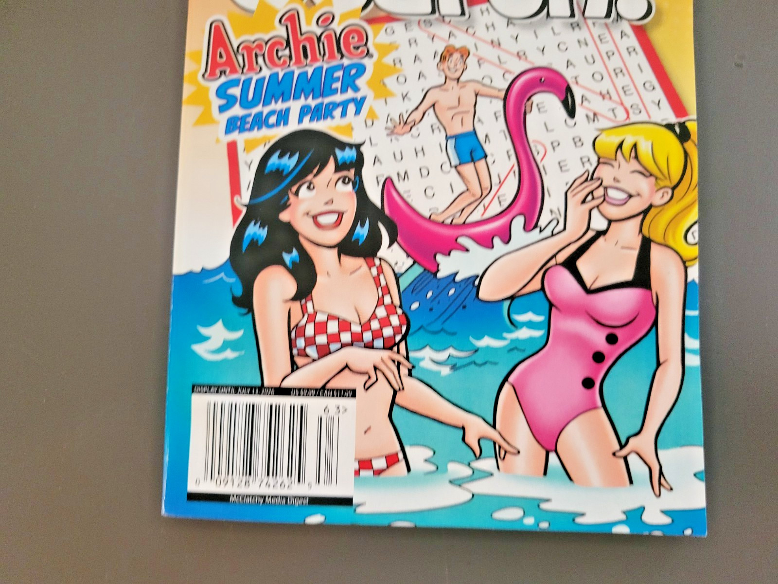 Archie Themed Word Search Puzzle Book by Take-A-Break – Over 134 Challenges