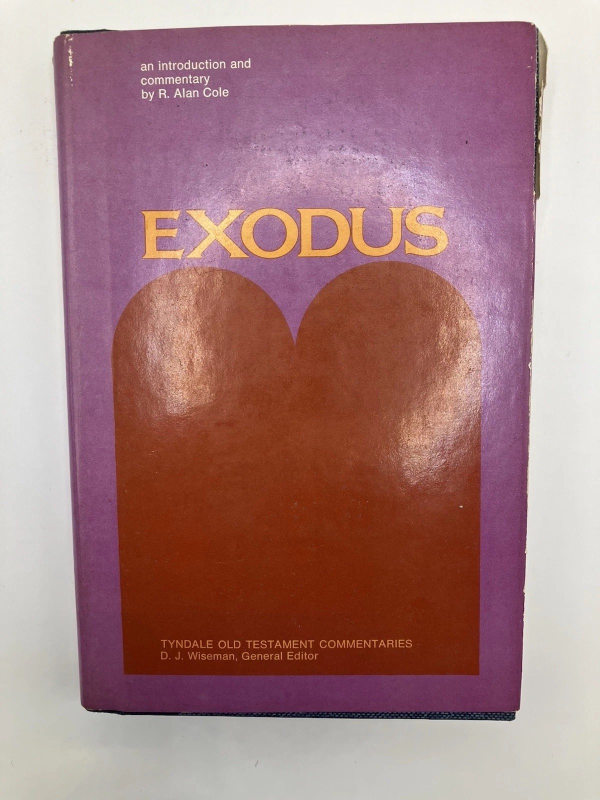 2 Exodus HC 1973 R Alan Cole Tyndale Old Testament Commentary InterVarsity Press