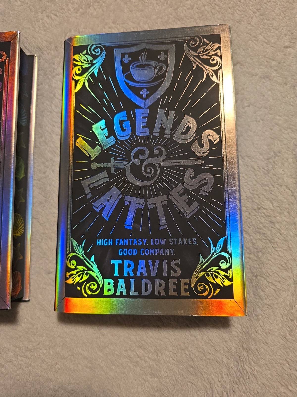 Fairyloot Legends & Lattes Bookshops & Bonedust Travis Baldree Signed
