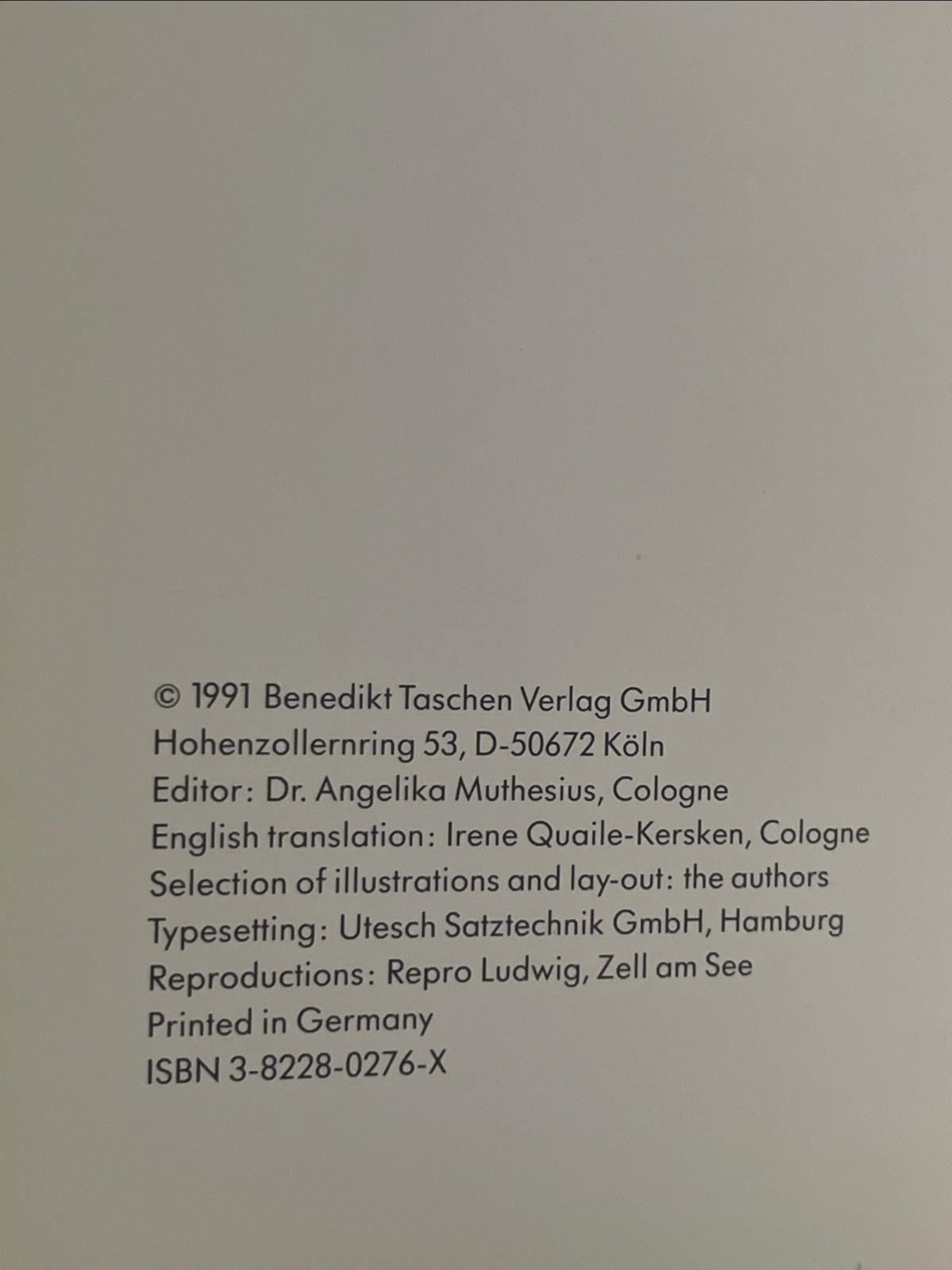 Taschen 20th Century Furniture Design
