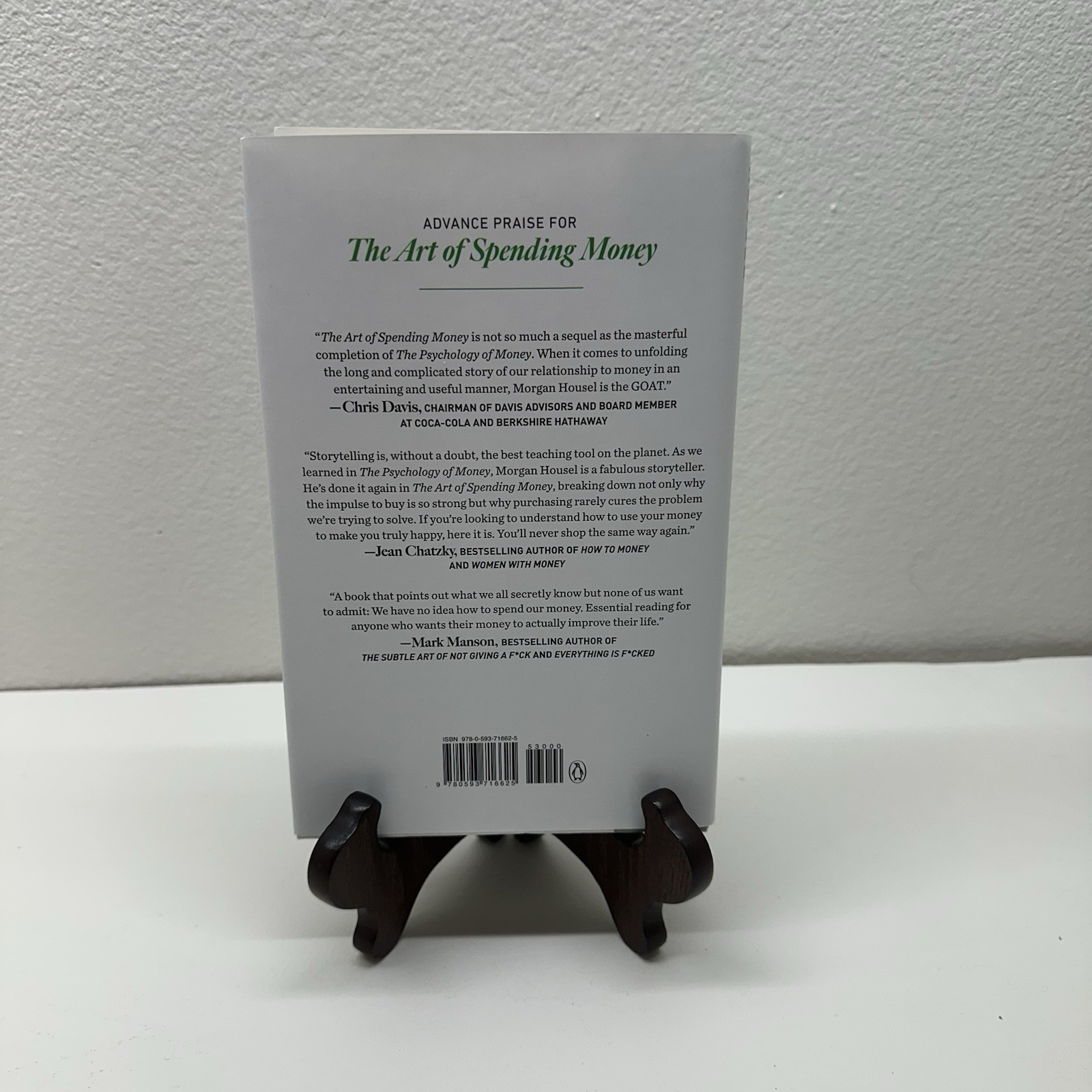 The Art of Spending Money – Morgan Housel (Hardcover, 2025) Like New – Pristine
