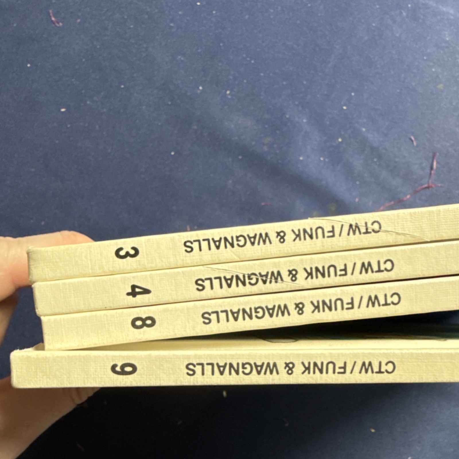 On My Way with Sesame Street Hardcover Lot (4 Books) Vol 3,4,8,9 Illustrated
