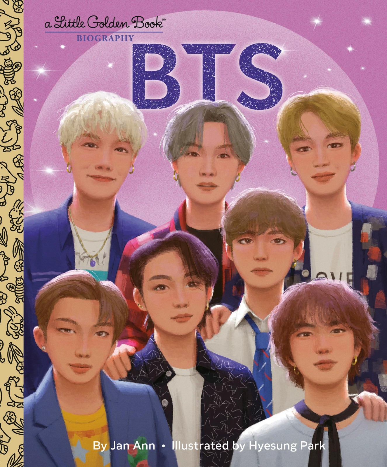 BTS: A Little Golden Book Biography Multicolor