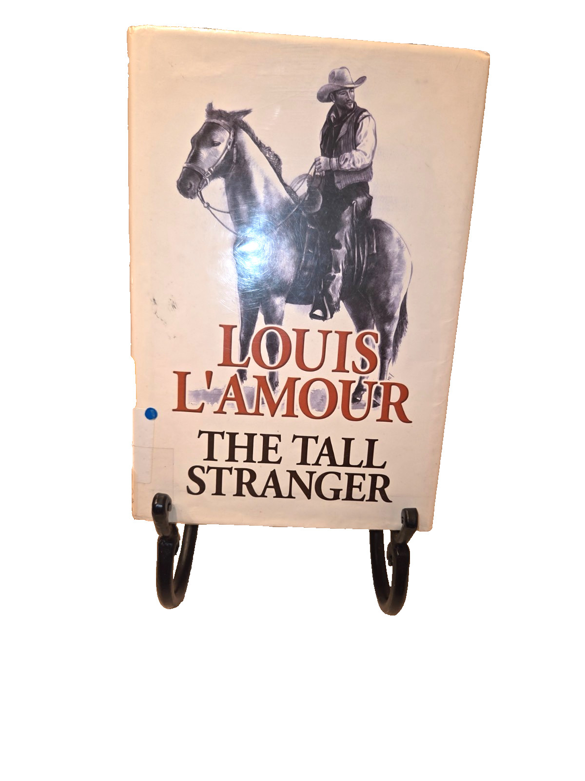 The Tall Stranger (Hardcover book, 1957) Louis L’Amour, Large Print