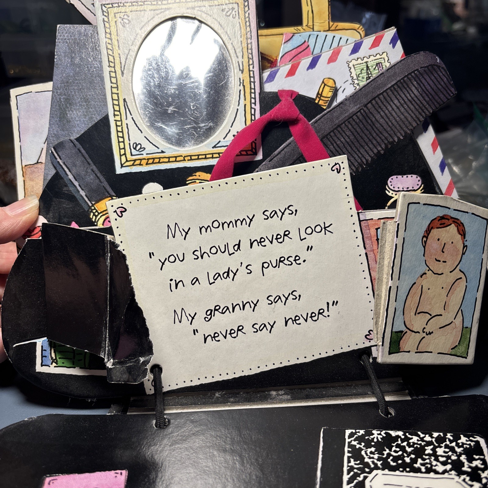 My Granny’s Purse Interactive Board Book by P.H. Hanson Workman Publishing