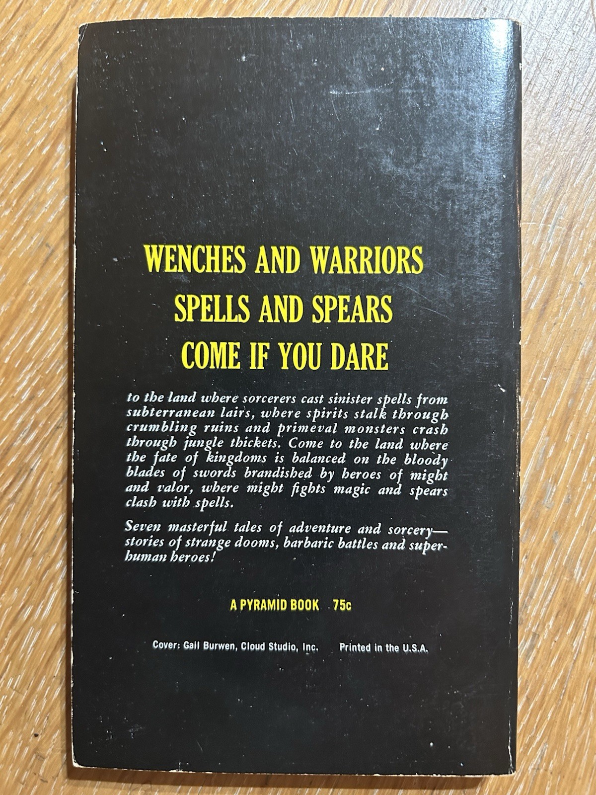 The Spell of Seven L. Sprague De Camp Science Fiction Vintage Paperback 1969