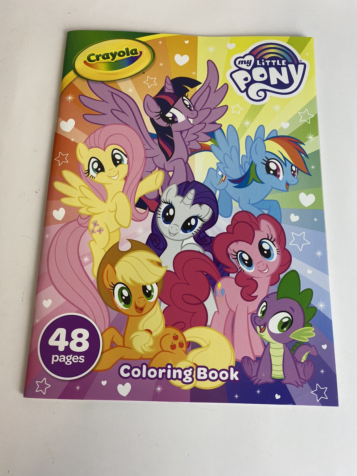 Lot of 2 Crayola My Little Pony and Baby Shark Coloring Books 48 Pages Each New