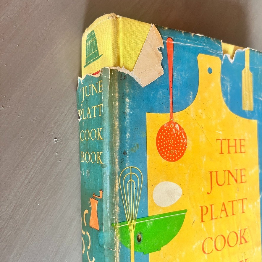 The June Platt Cook Book 1958 Alfred A Knopf Vintage Cookbook Mid Century Recipe