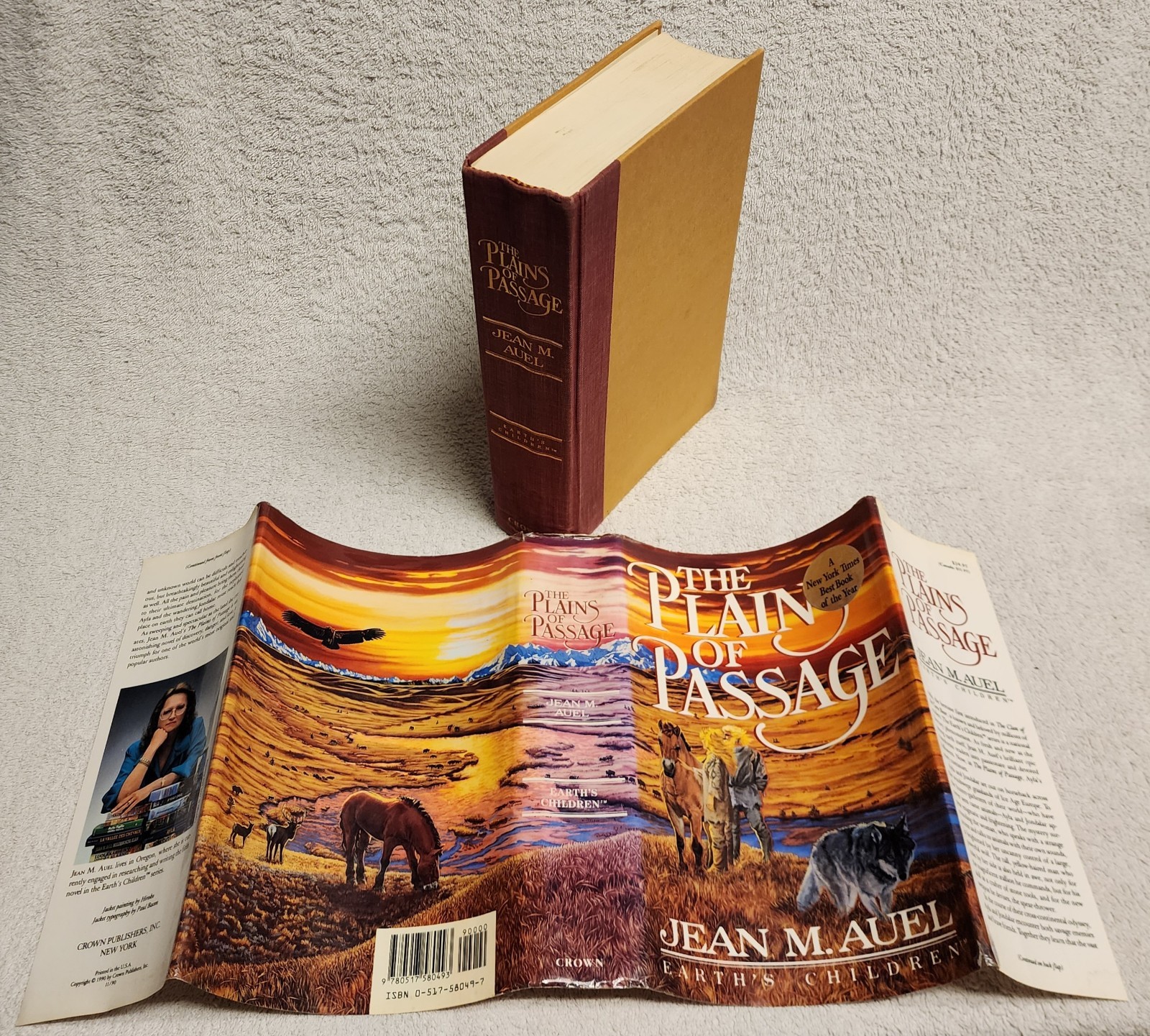 Earth’s Children Series Jean Auel Complete 6 Book Set 5 Hardcover DJ 1 Paperback