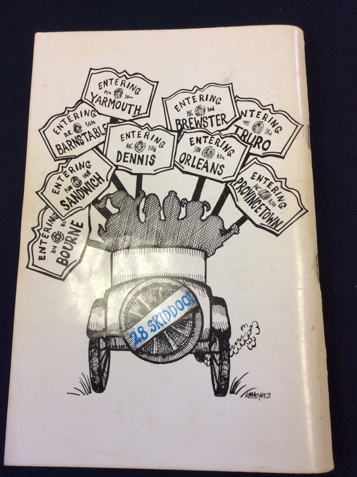 Used 6A All The Way 1979 Signed Noel W Beyle SC 112 Pages Cape Cod U