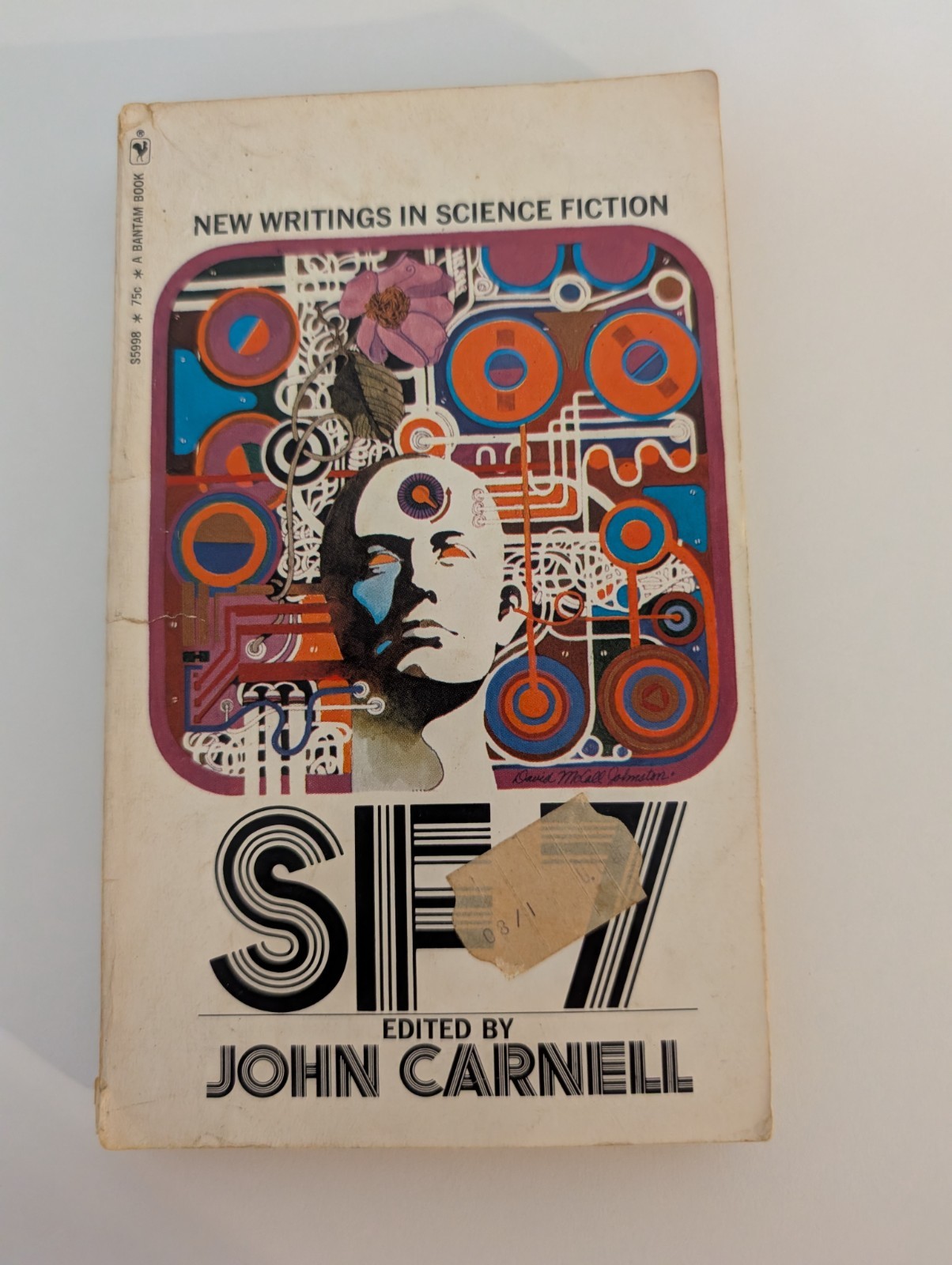 Vintage Sci-Fi 10 Paperback Lot Pohl Asimov Nolan Campbell Anthologies