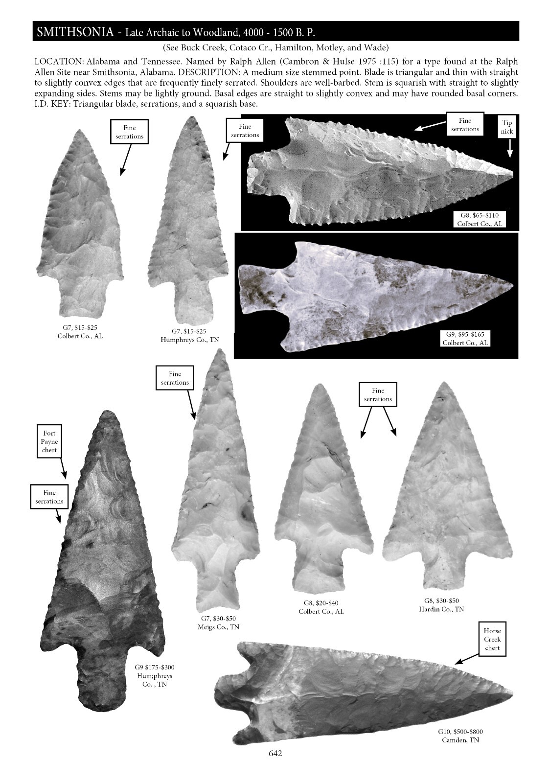 NEW 16th Ed. Official Overstreet Indian Arrowheads Identification & Price Guide