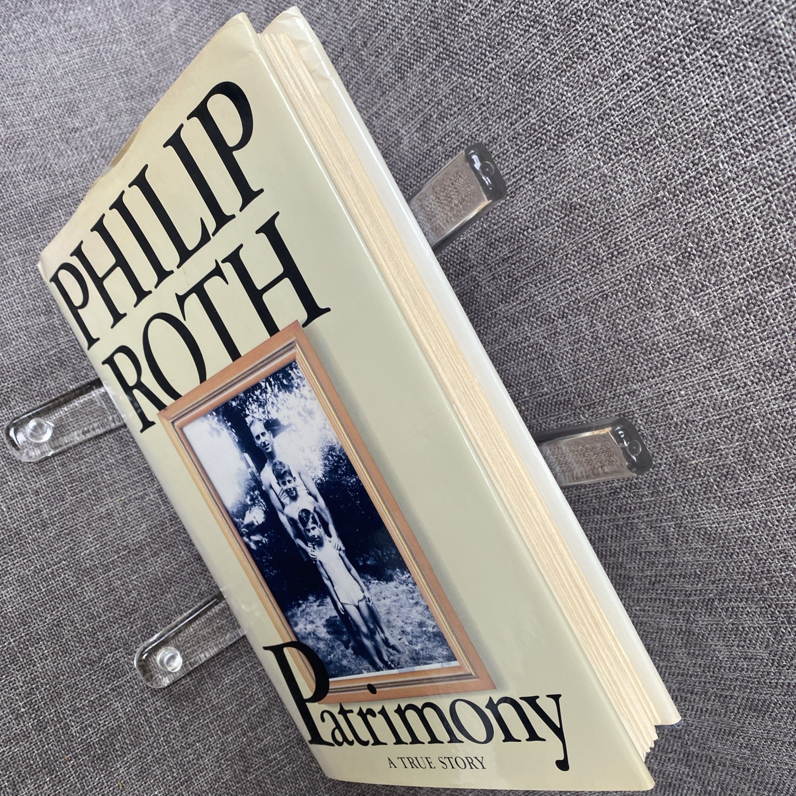 SIGNED Philip Roth Patrimony A True Story Hardcover 1991