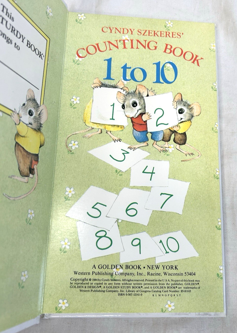 Vtg Cyndy Szekeres‘ Counting Colors ABC Books Golden Sturdy Board Set of 3
