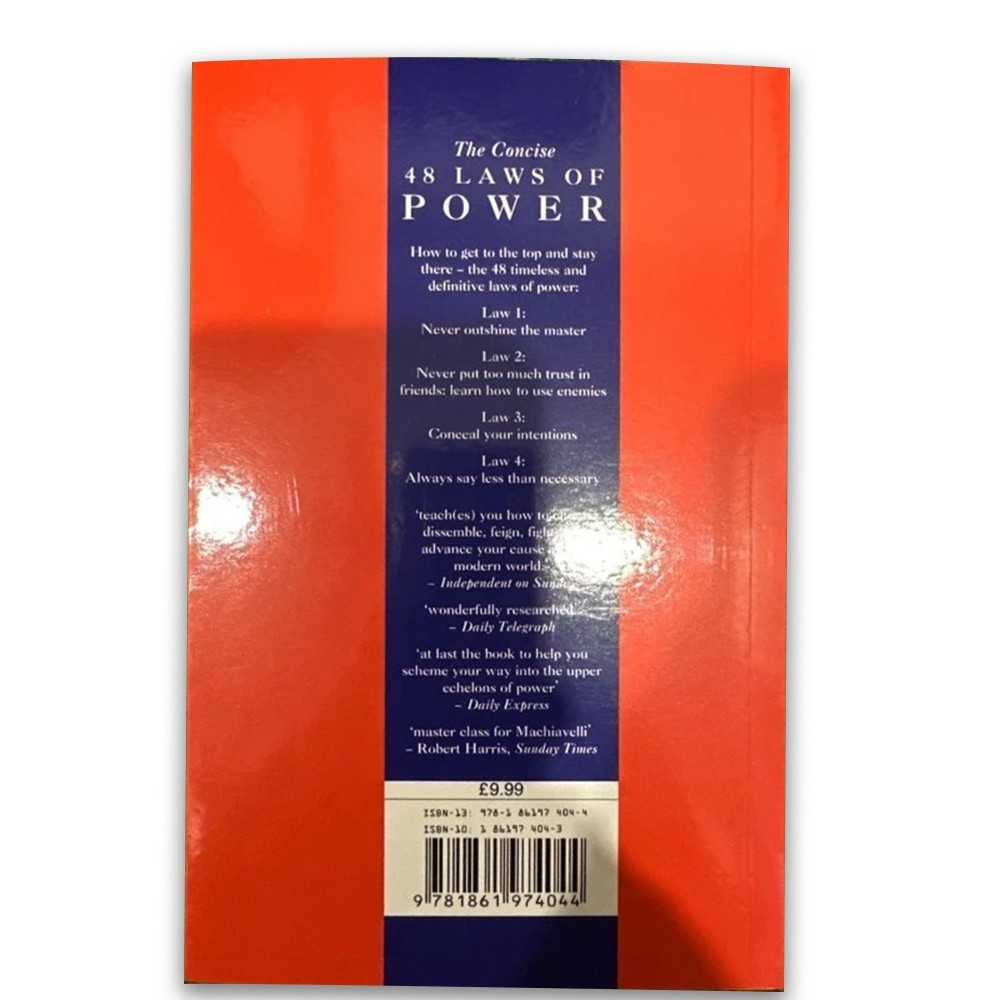 The Concise 48 Laws of Power (Robert Greene Collection) PB – Very Good