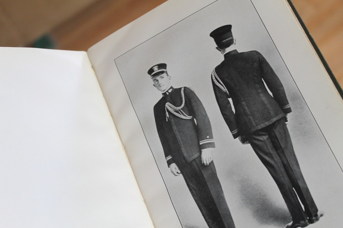 Uniform Regulations United States Navy 1913 Pre WW1 cap rank insignia USN
