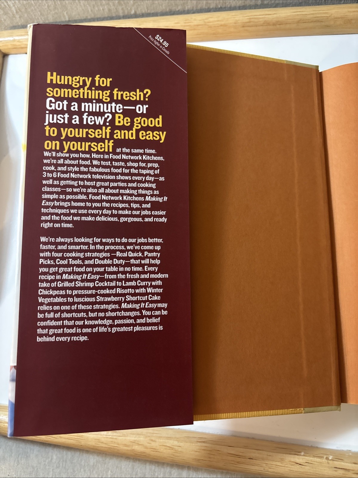The Food Network Cookbooks Making It Easy Hardcover 100s Of Recipes New!!