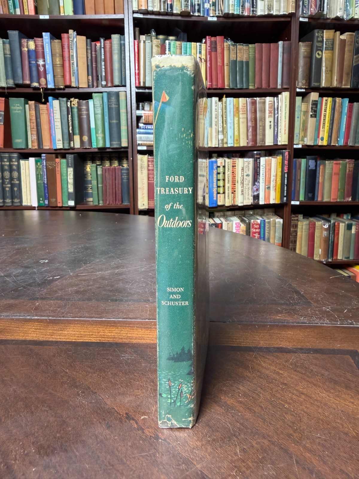 Ford Treasury of the Outdoors By Simon And Schuster New York 1952. HCDJ 7-3