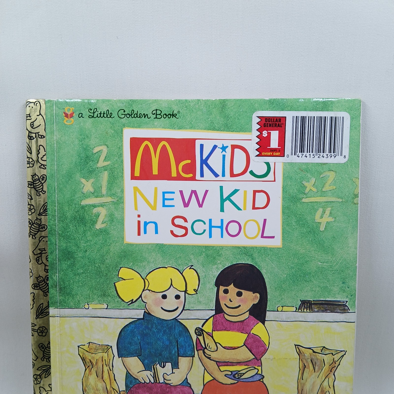 New Kid In School Vintage A Little Golden Book McKids Hardcover