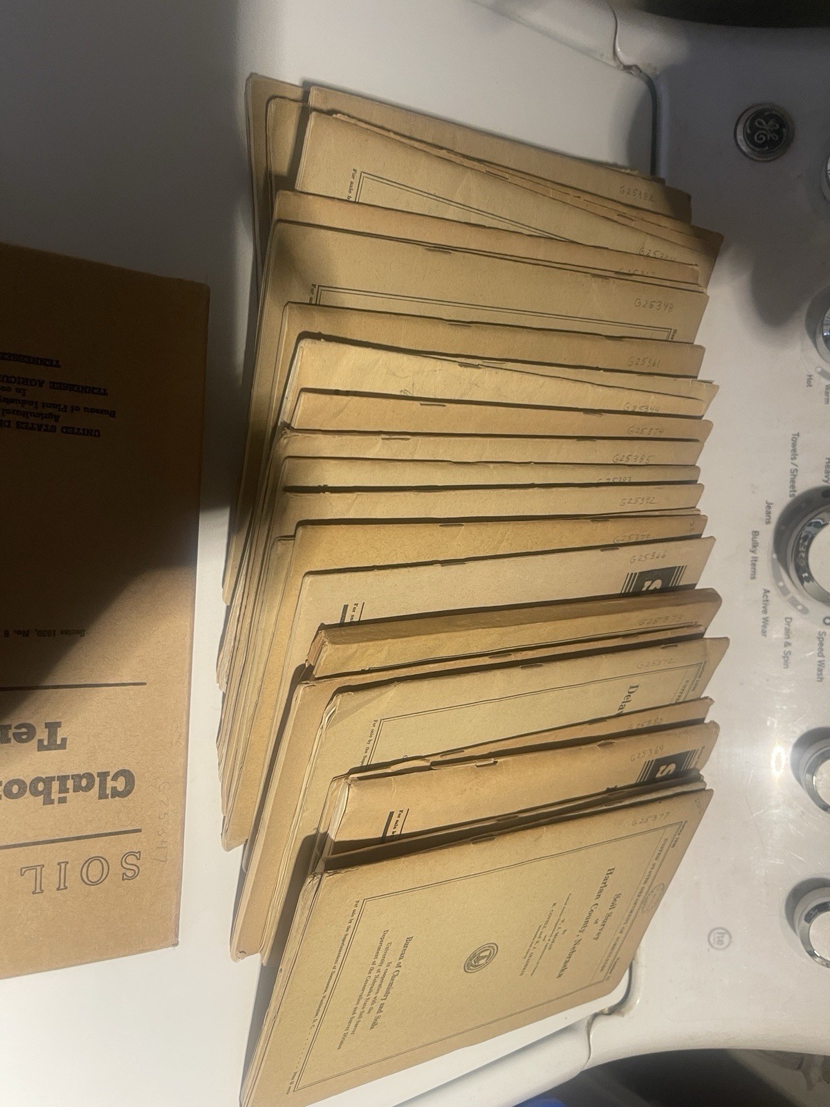 29 Soil Survey Booklet From The 1920S 30S And 40S All Have Maps..