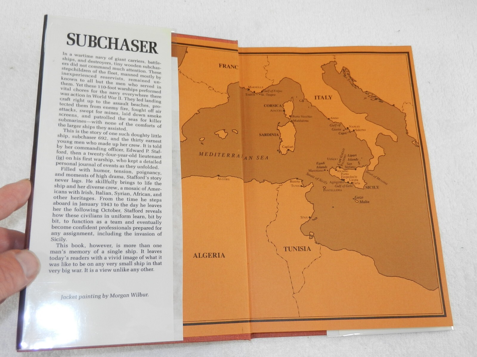 WW II 1943 Sicily Salerno Invasions & SC-692 Subchaser Captain „SUBCHASER“