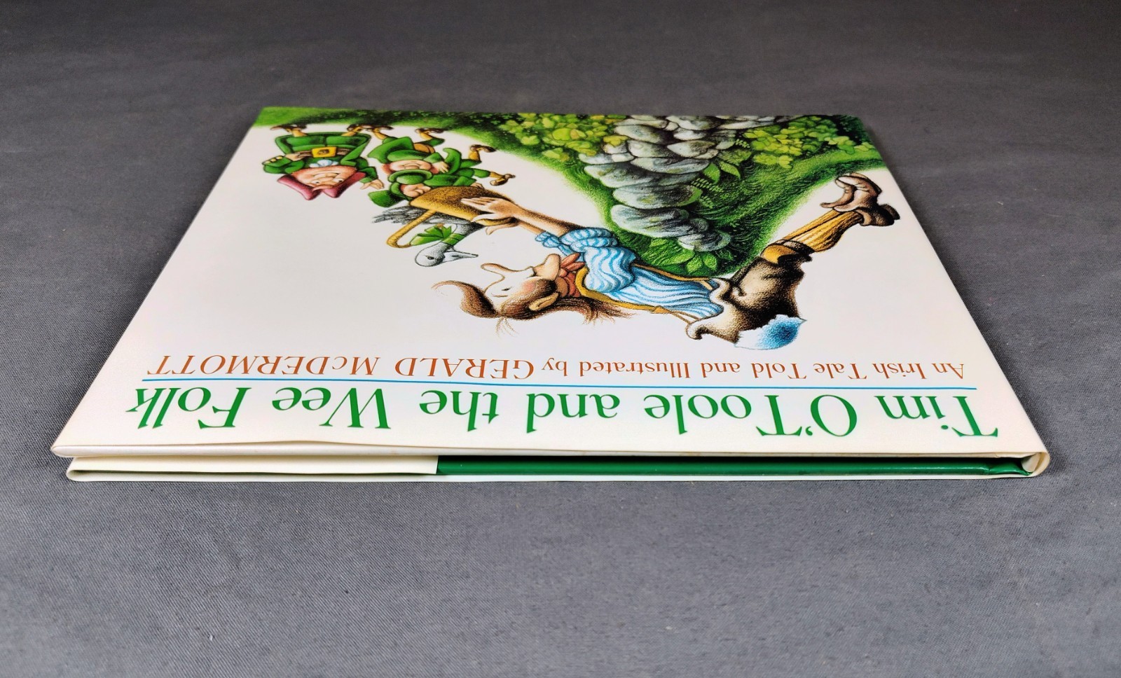 Tim O’Toole And The Wee Folk An Irish Tale SIGNED w/ ILLU. 1st Ed McDermott