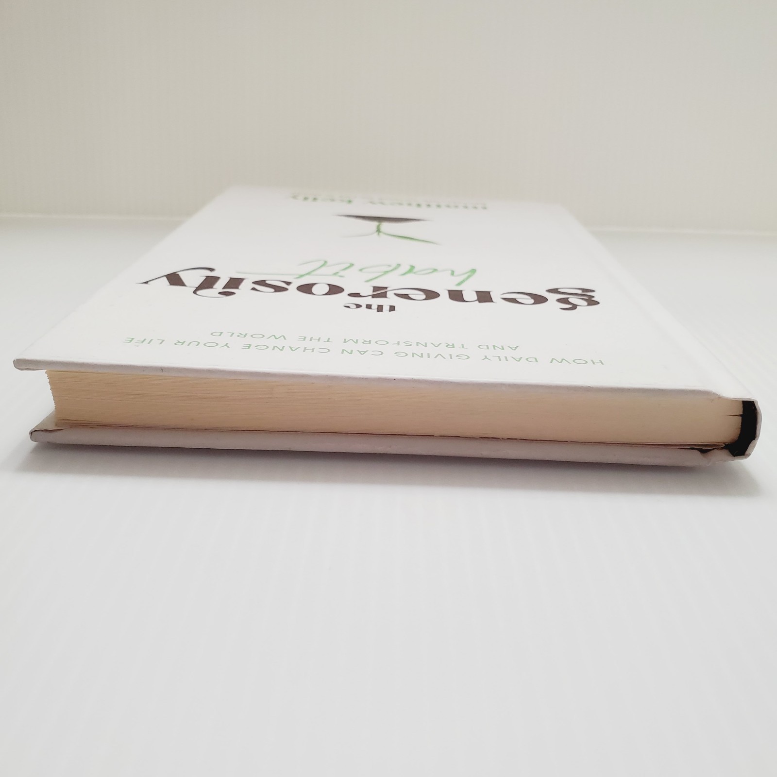 The Generosity Habit Hardcover Book By Matthew Kelly Self-Help Kindness Culture