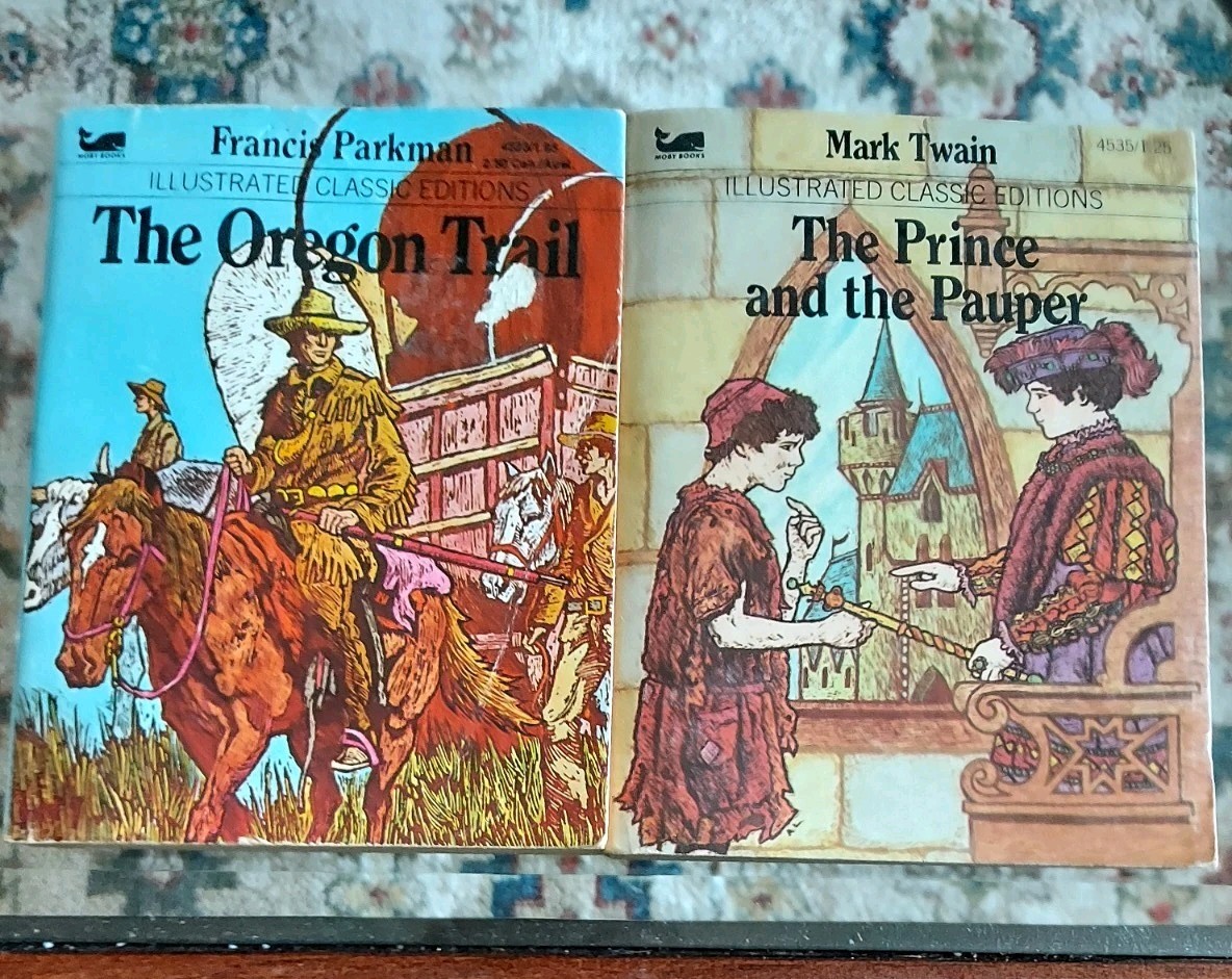 Lot of 12 Moby Books Illustrated Classic Editions Vintage Mini Paperback Books