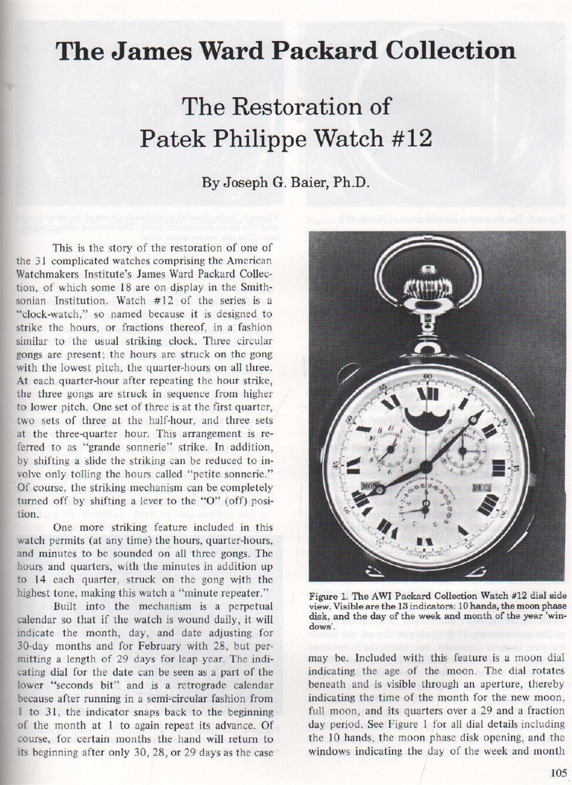 The Museum of the American Watchmakers Institute by Henry Fried