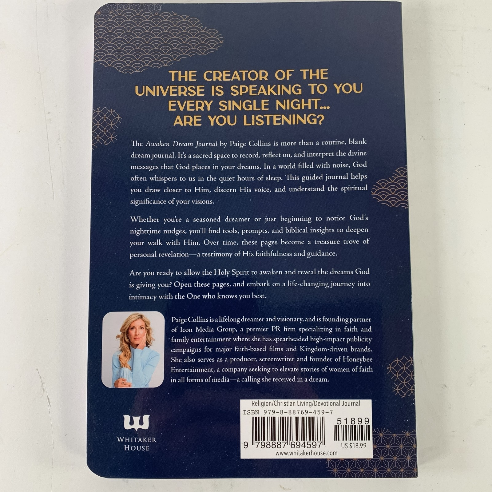 Awaken Dream Journal: Understanding God’s Voice in Your Dreams by Paige Collins