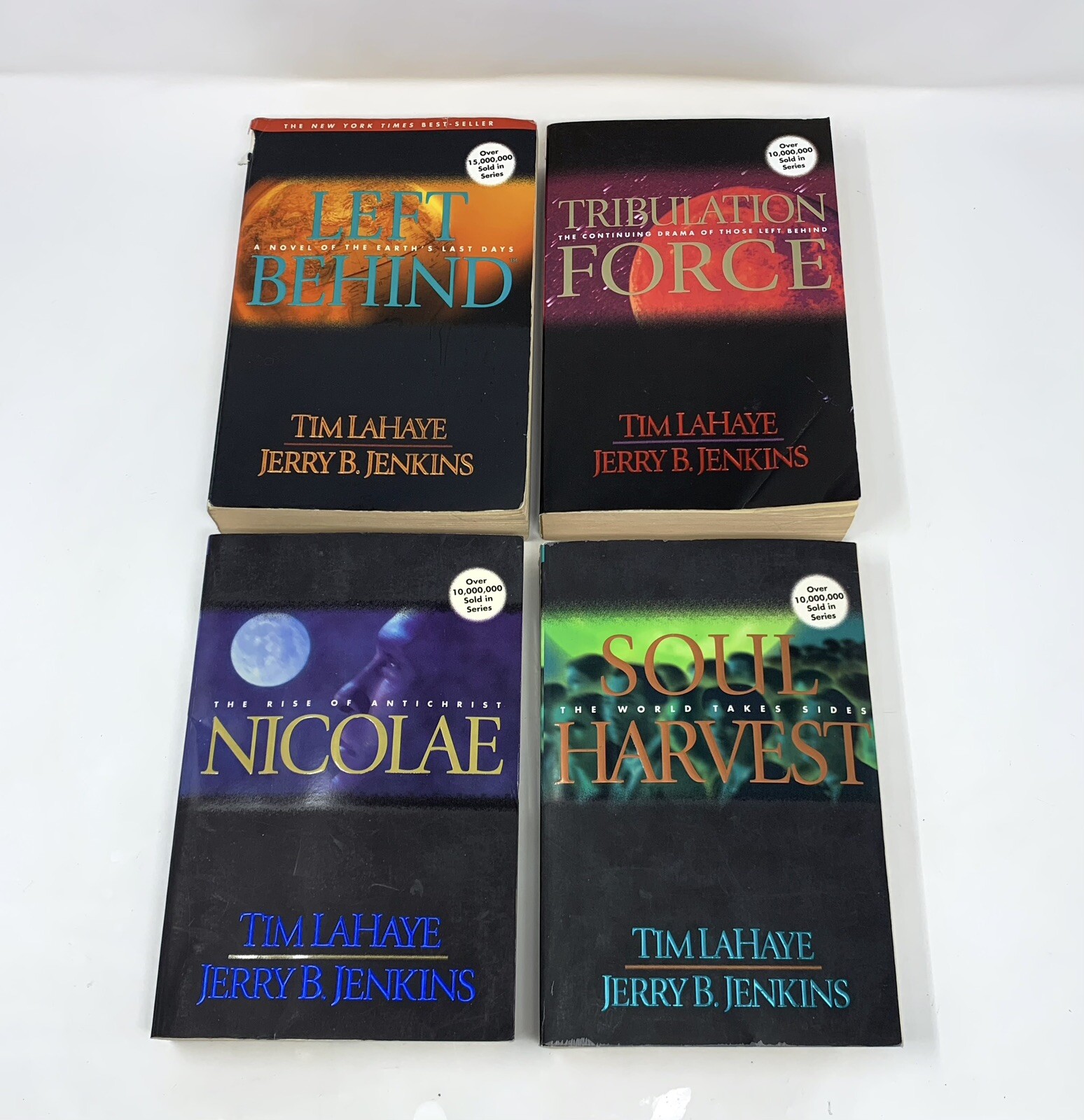 Lot Left Behind Series by Tim LaHaye/Jerry Jenkins (Books 1-4) Trade Paperback
