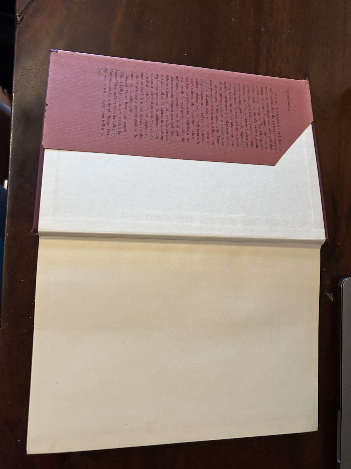 Instrumental Music Printed Before 1600 : A Bibliography Howard Mayer Brown VTG