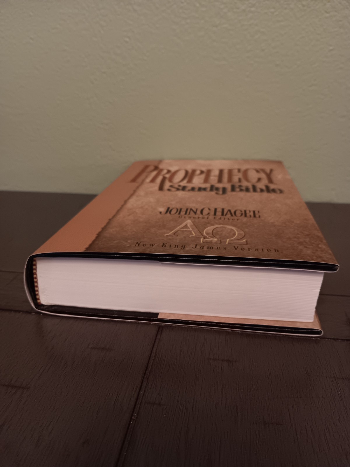 Prophecy Study Bible (New King James Version), Nelson 1462, Red Letter Edition