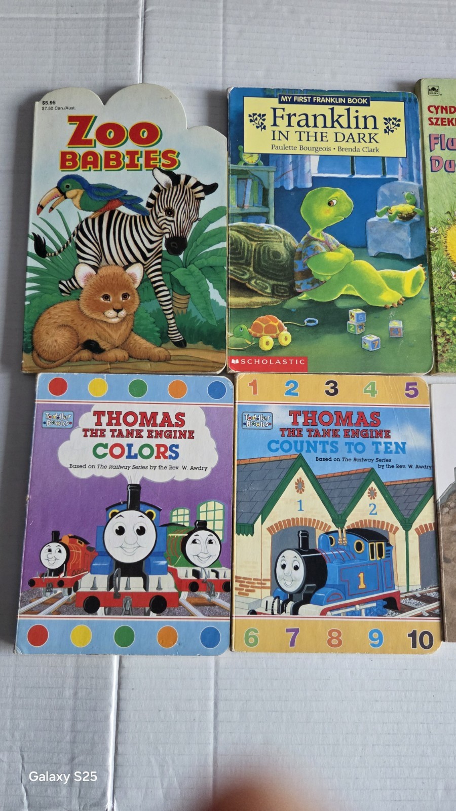 Lot of 9 Board Books for Childrens Kids Toddler Babies Preschool Homeschool