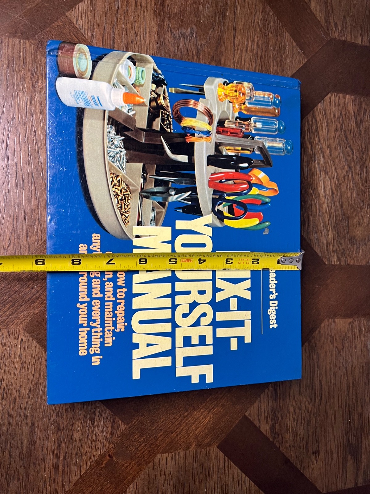 FIX-IT-YOURSELF MANUAL Home Repair Hardcover Book VTG ‘77 Small appliances etc
