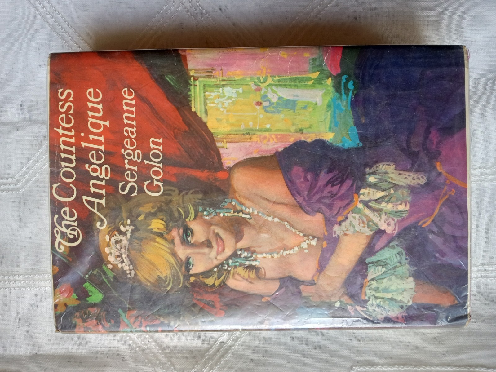 Countess Angelique Sergeanne Golon Hardcover 1st American Edition 1968 Vintage