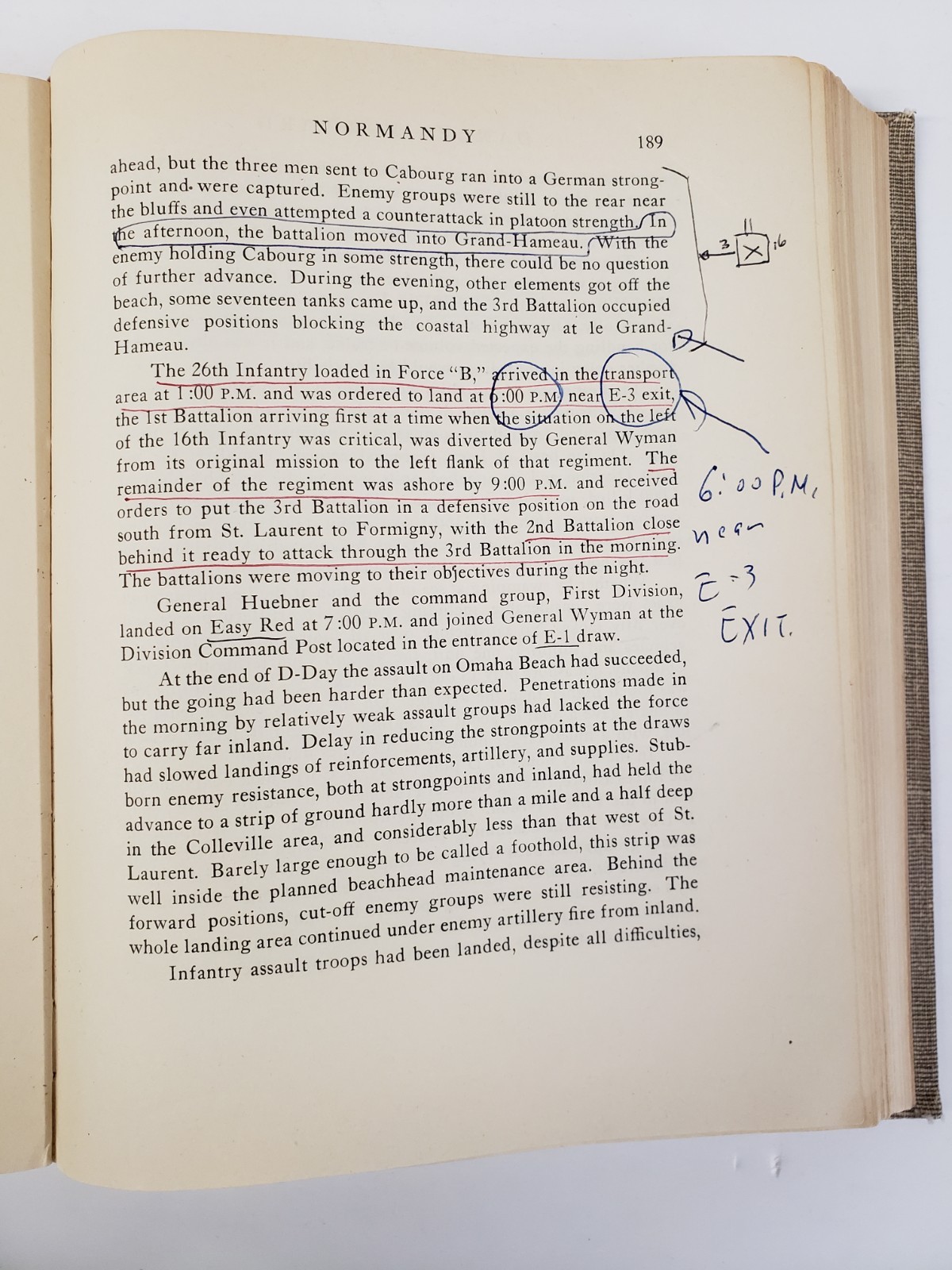 Danger Forward – First Division in World War II – WWII Veteran’s Annotations