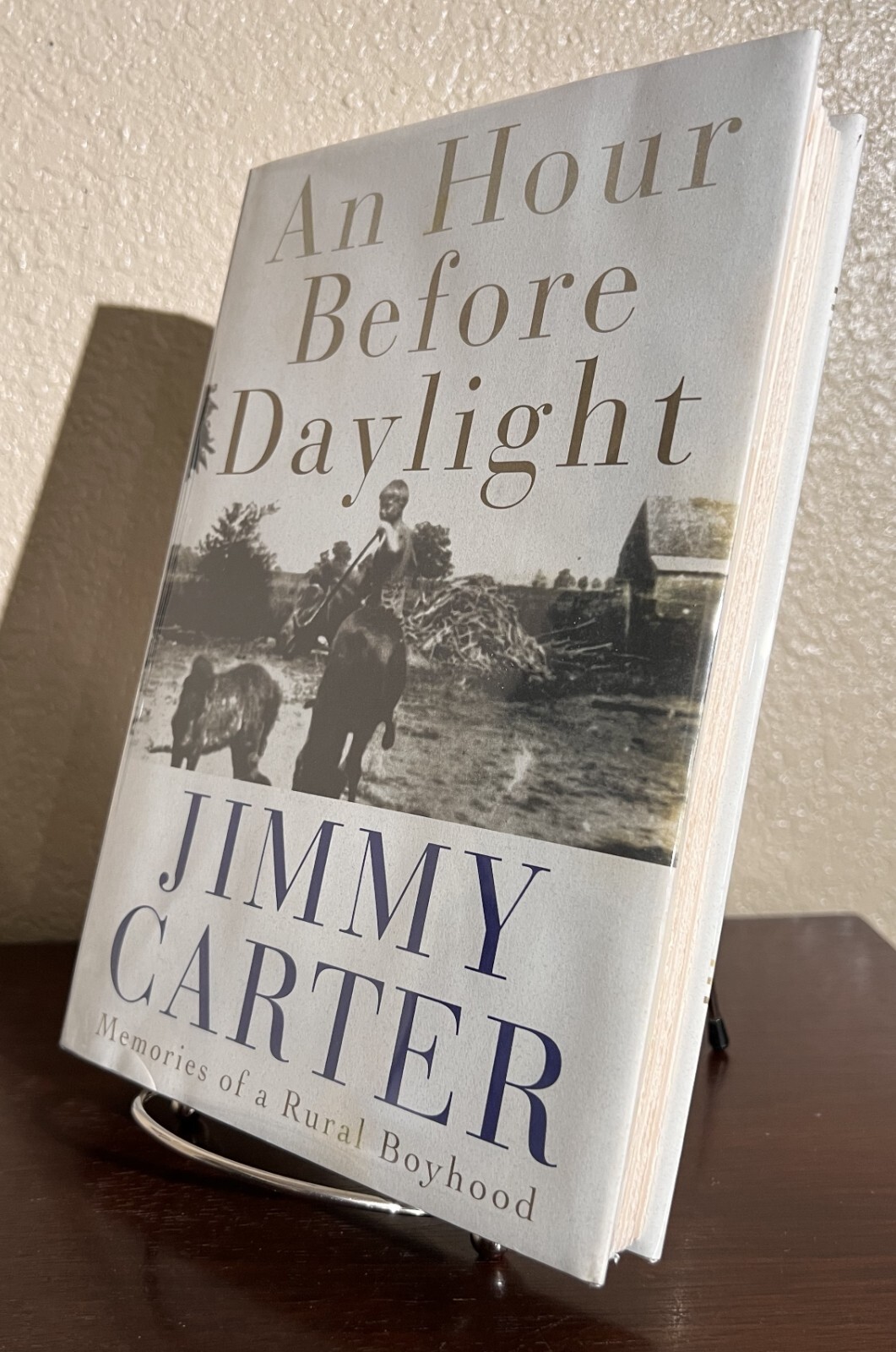 AN HOUR BEFORE DAYLIGHT by Jimmy Carter (2001, Hardcover) 1st/1st