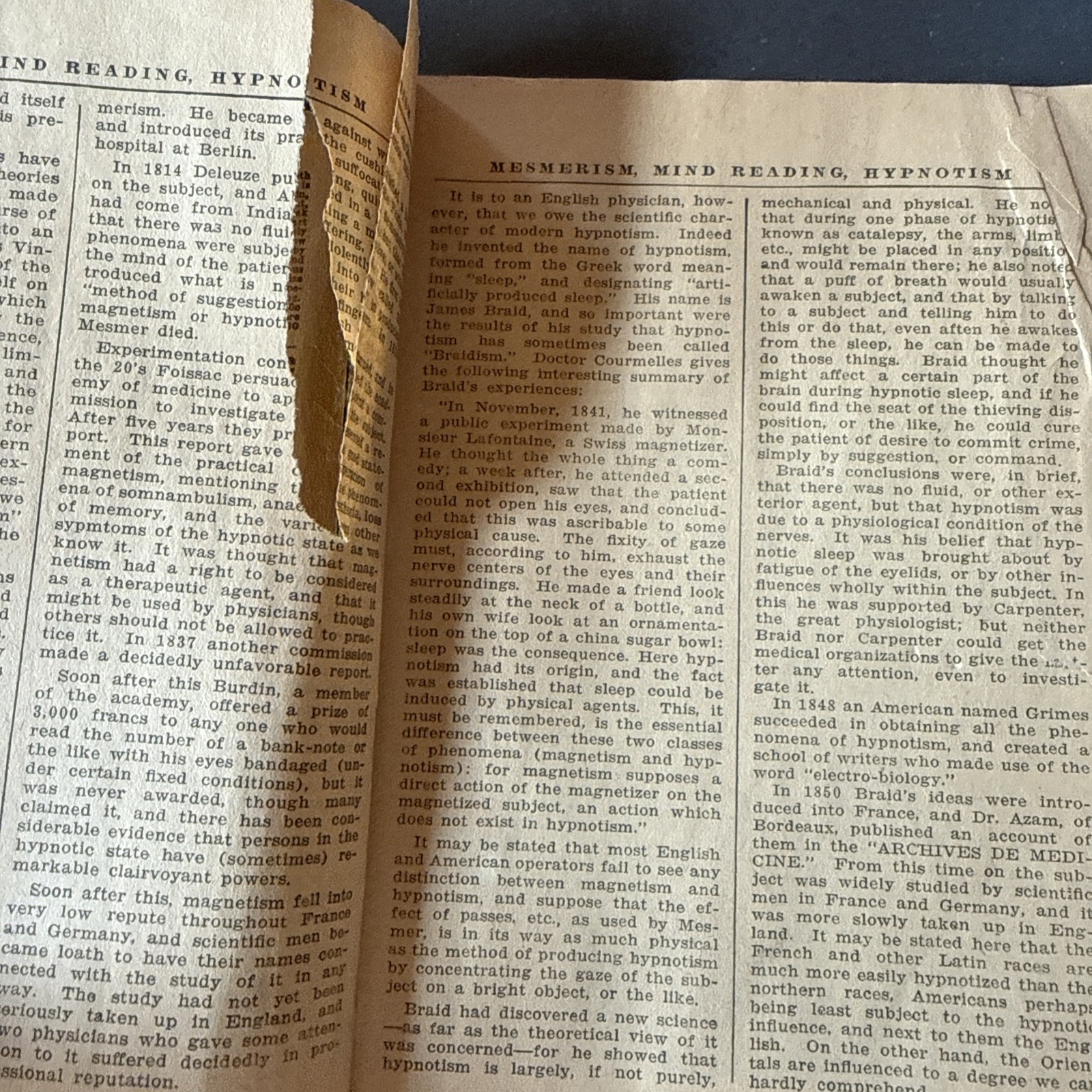 1920’s Hypnotism And Spiritualism How To Hypnotize Owl Cover Booklet GreatGrafix