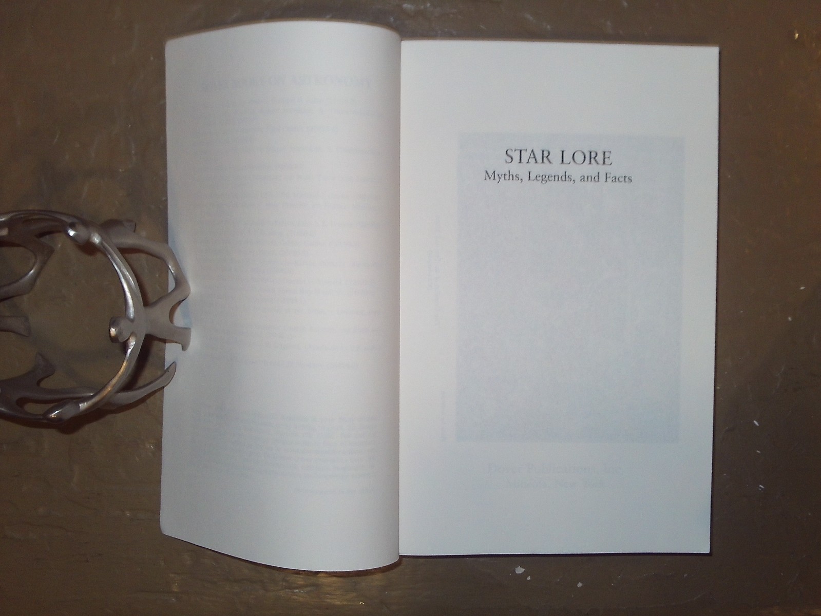 STAR LORE OLCOTT TRADE PAPERBACK FIRST EDITION NEW NM 2004