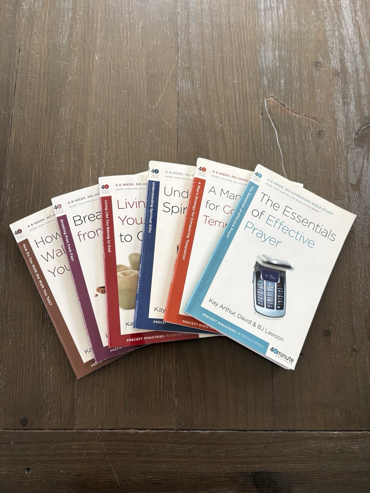 6 Kay Arthur Six Week 40 Minute No Homework Bible Study Books Precept Ministries